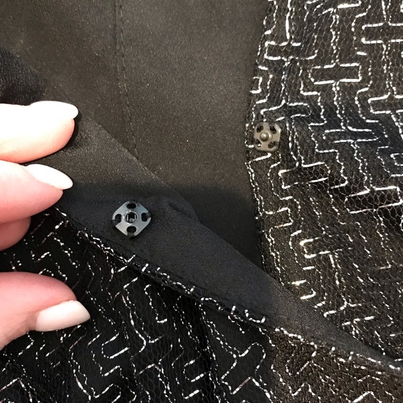 BCBGeneration Sparkly Black Dress XXS - Picture 4 of 5